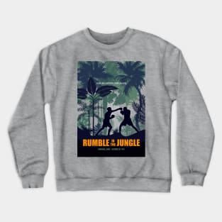 Rumble in the Jungle - Alternative Movie Poster Crewneck Sweatshirt